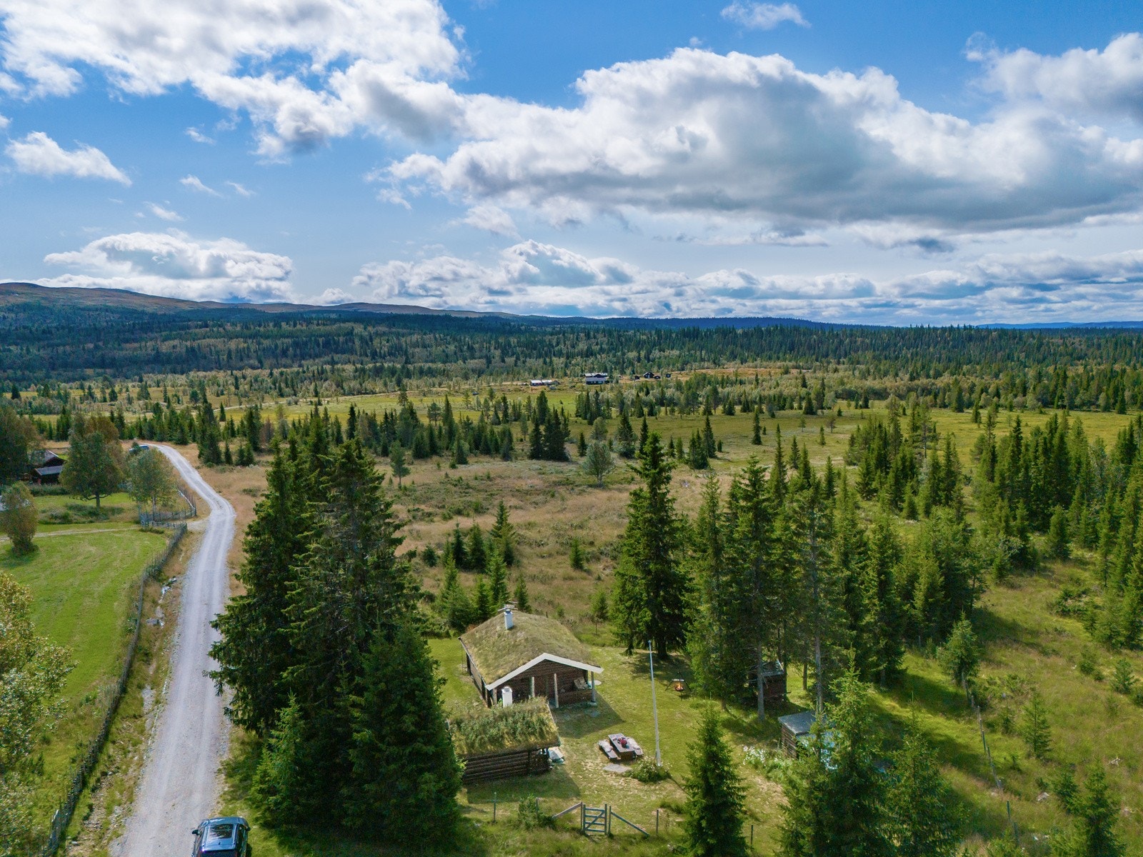 Flott beliggenhet med naturen som nærmeste nabo Galleribilde