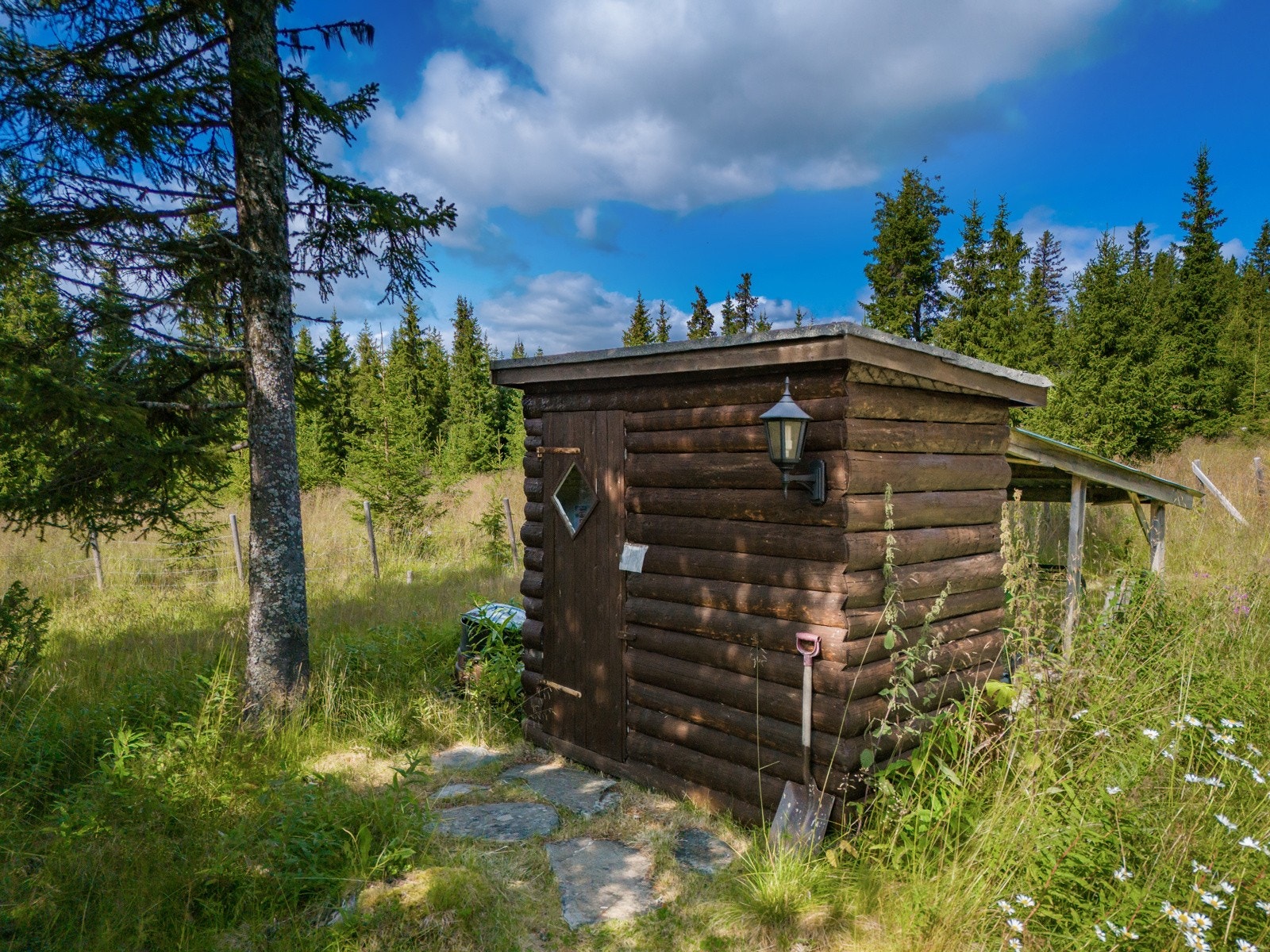 Uthuset med bod og utedo Galleribilde