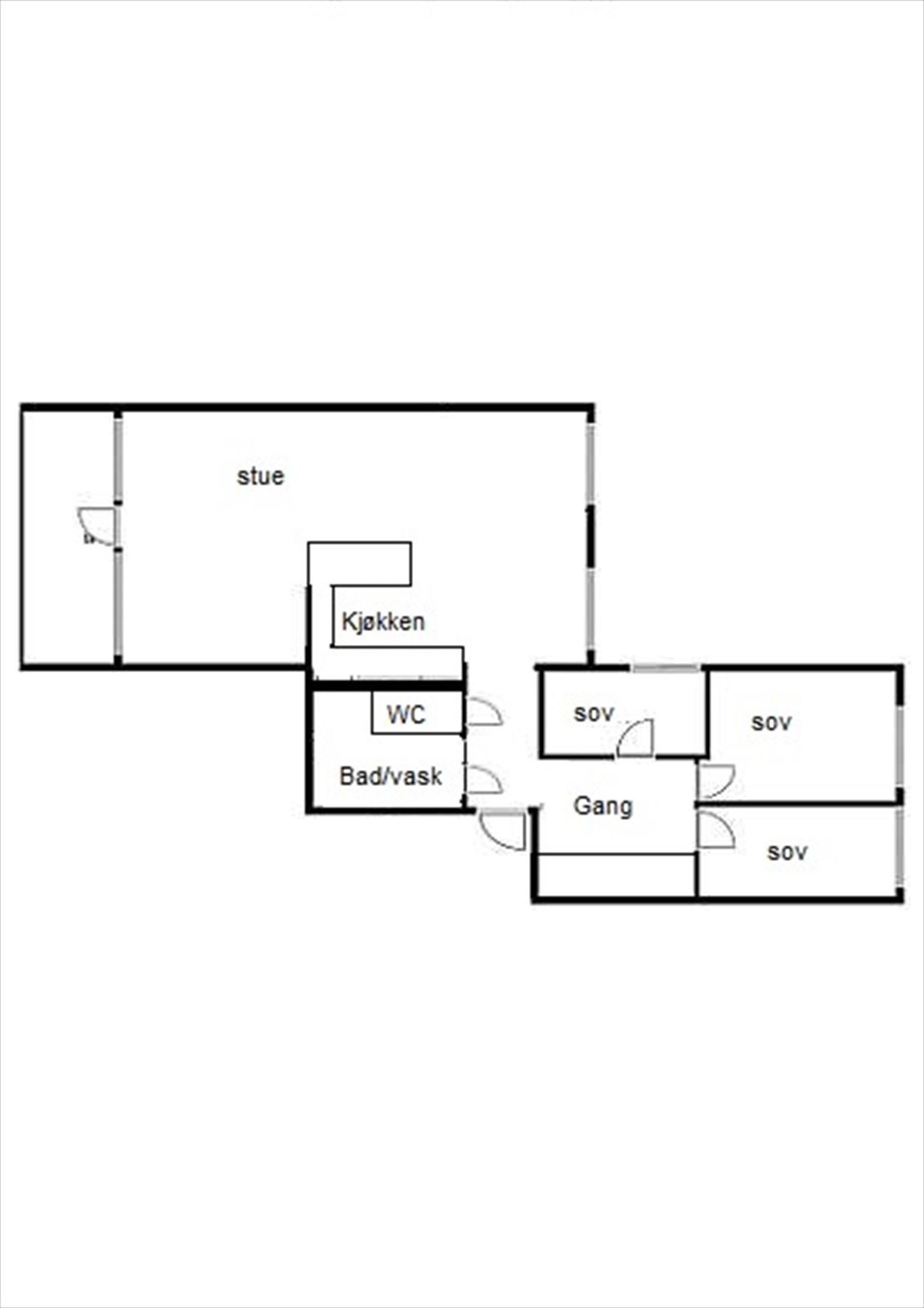 Plantegning. Galleribilde