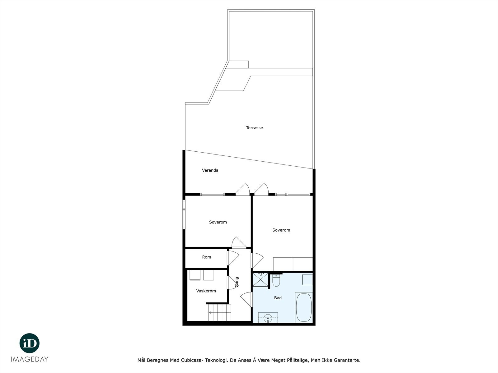 Plantegninger underetasje. Galleribilde