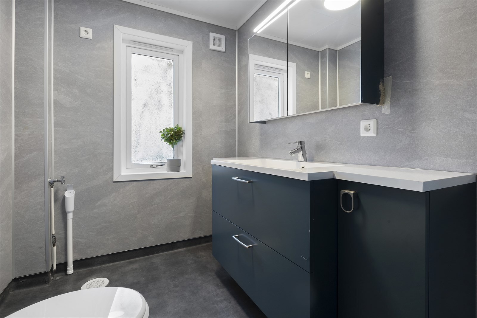 Badet har opplegg for vaskemaskin Galleribilde