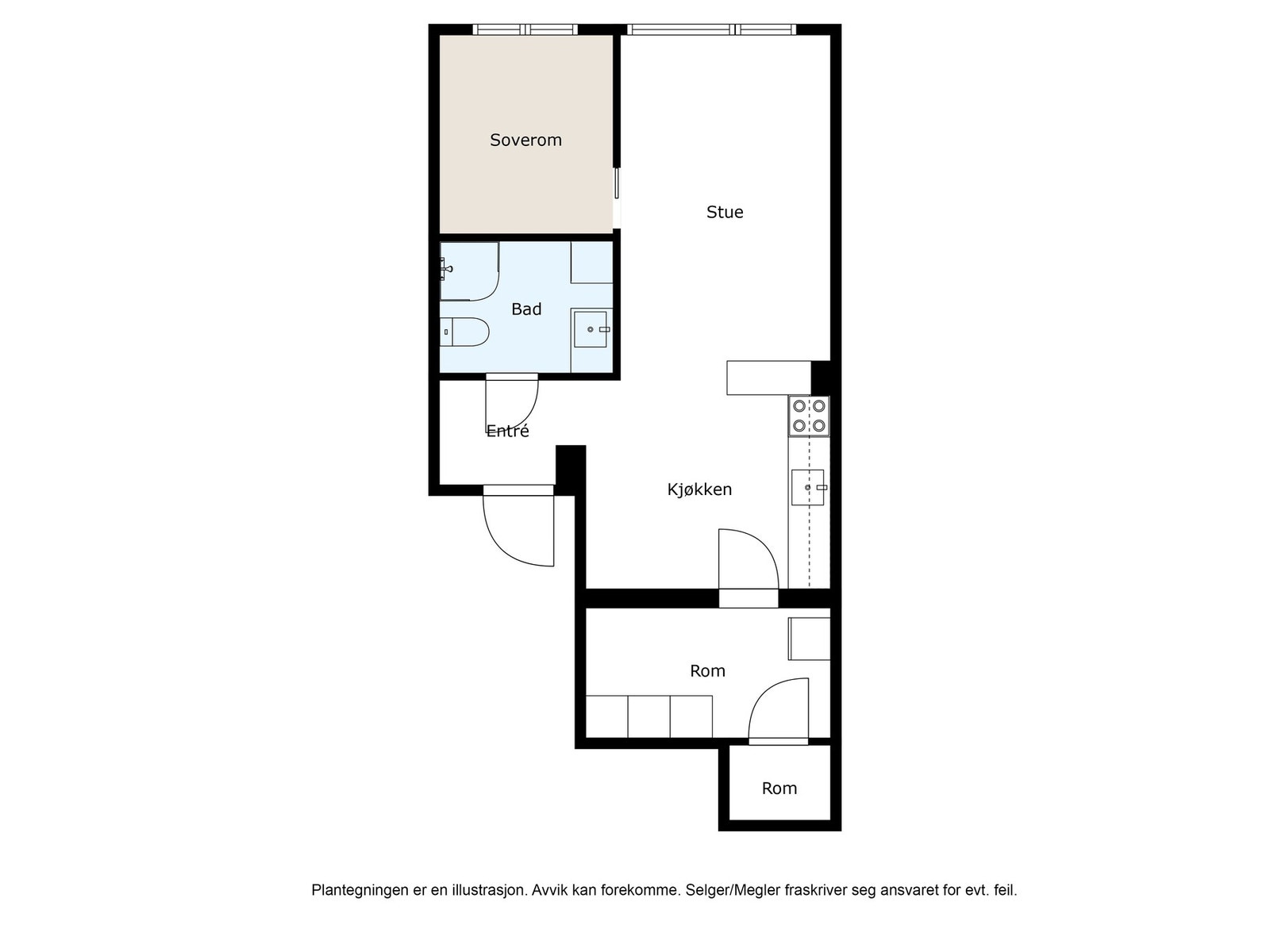 Plantegning Galleribilde