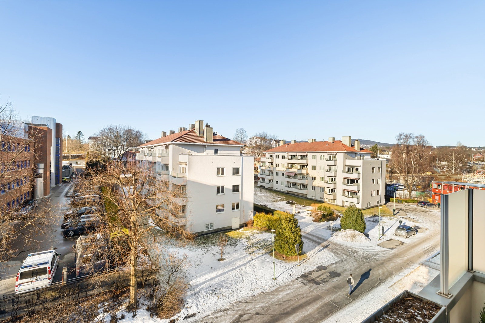 Utsikt balkong Galleribilde