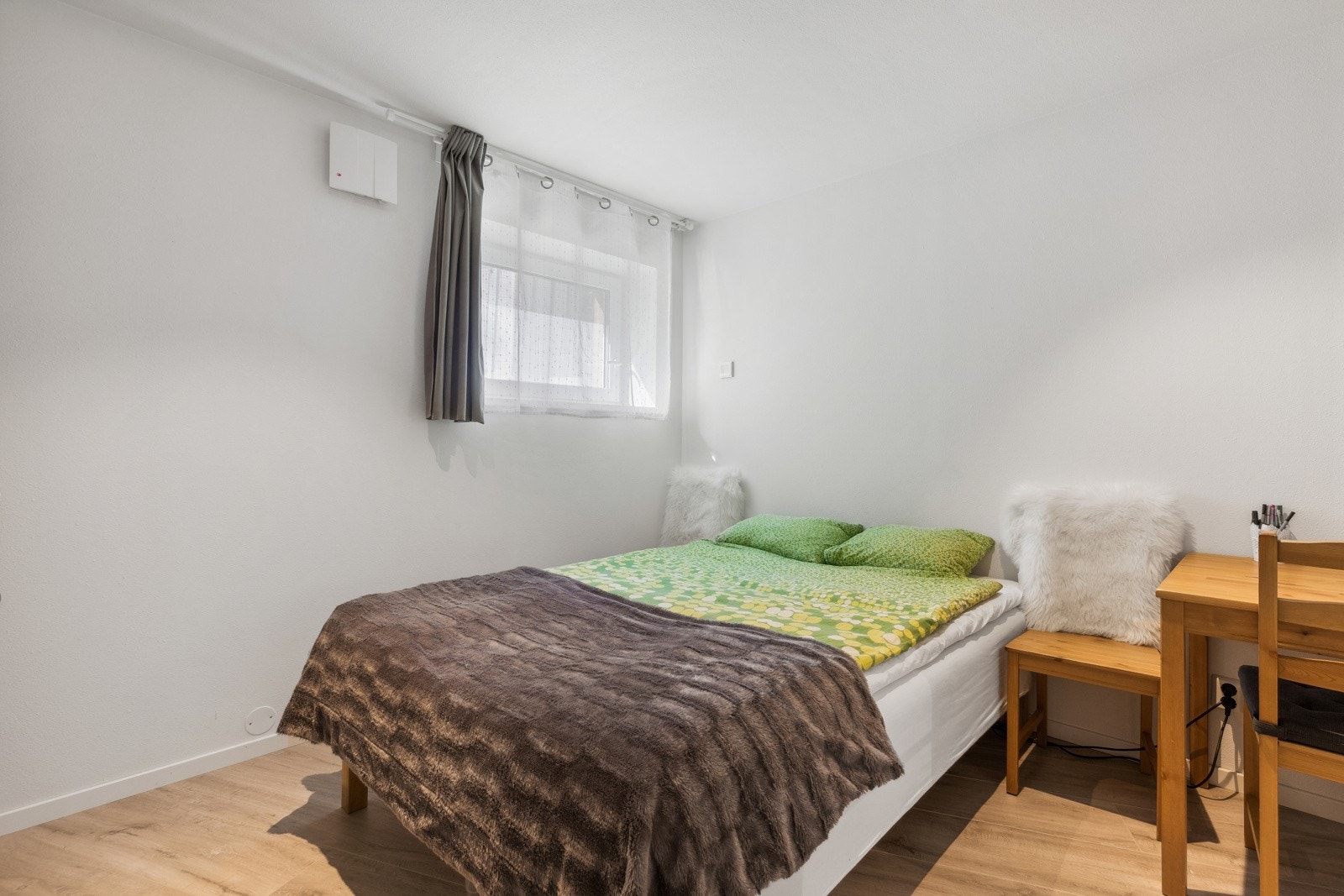 Rom innredet som soverom. Galleribilde