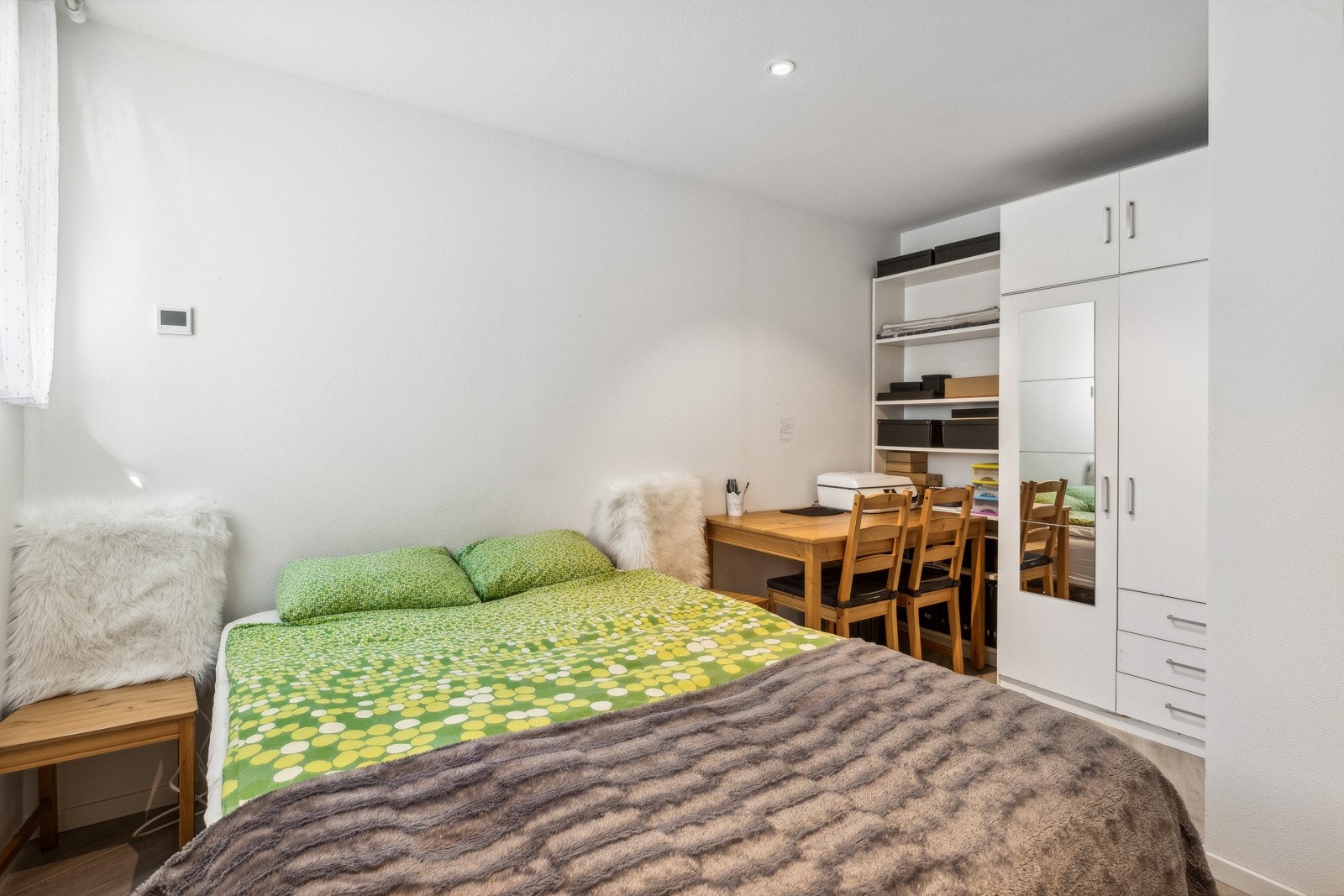 Rom innredet som soverom. Galleribilde