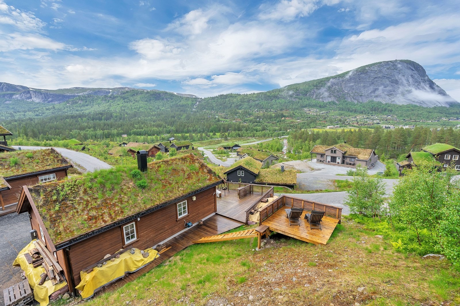 Hytten ligger i et attraktivt område som tilbyr en rekke fritidsaktiviteter for både store og små Galleribilde