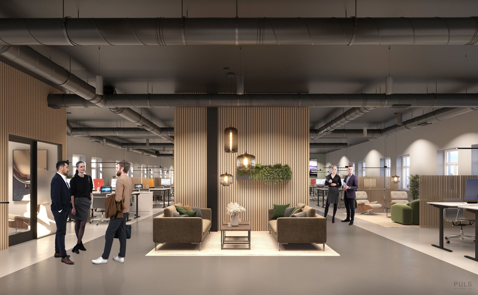 Illustrasjonsbilde av hvordan 2. etg. kan se ut Galleribilde