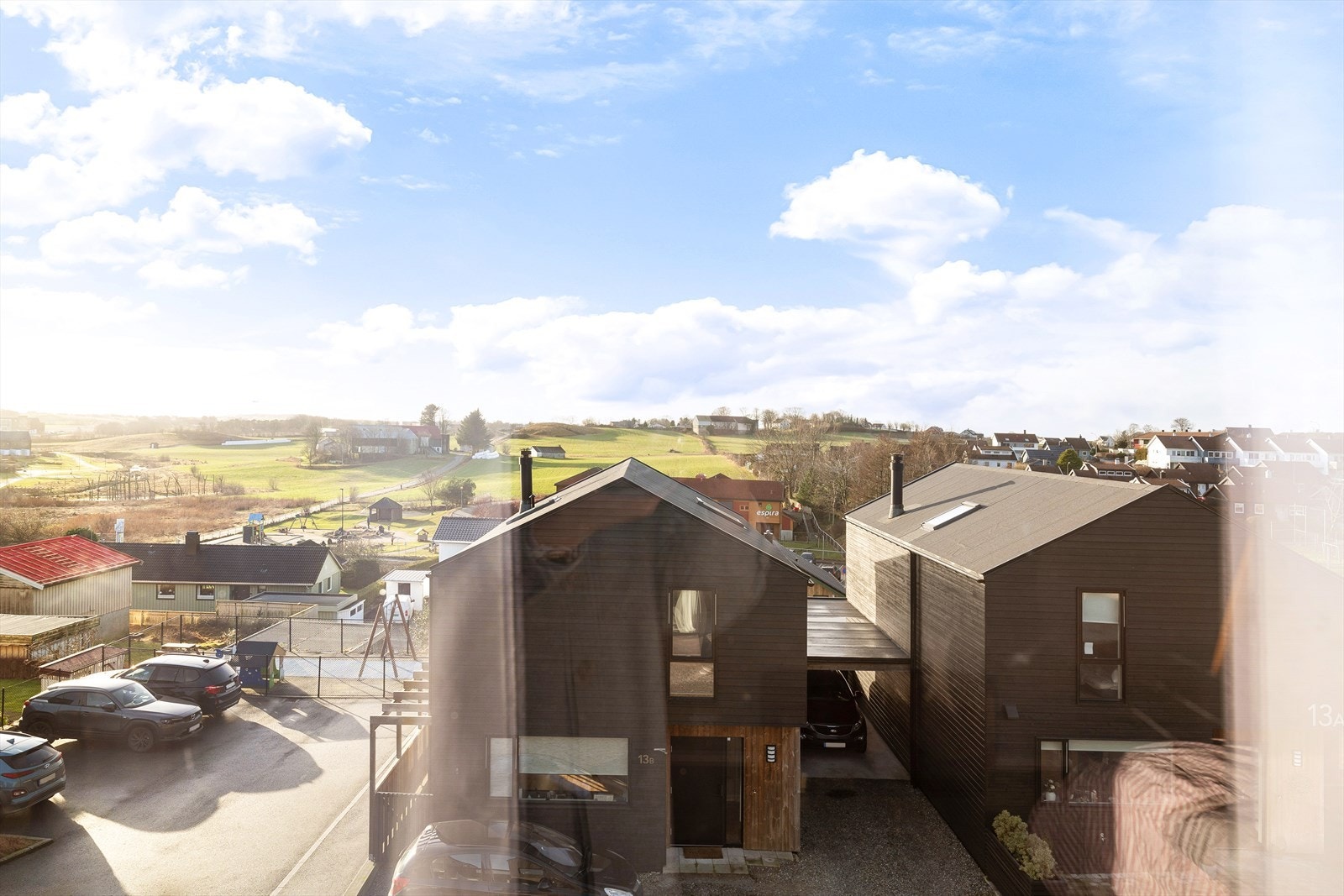 Utsikt fra stuen Galleribilde