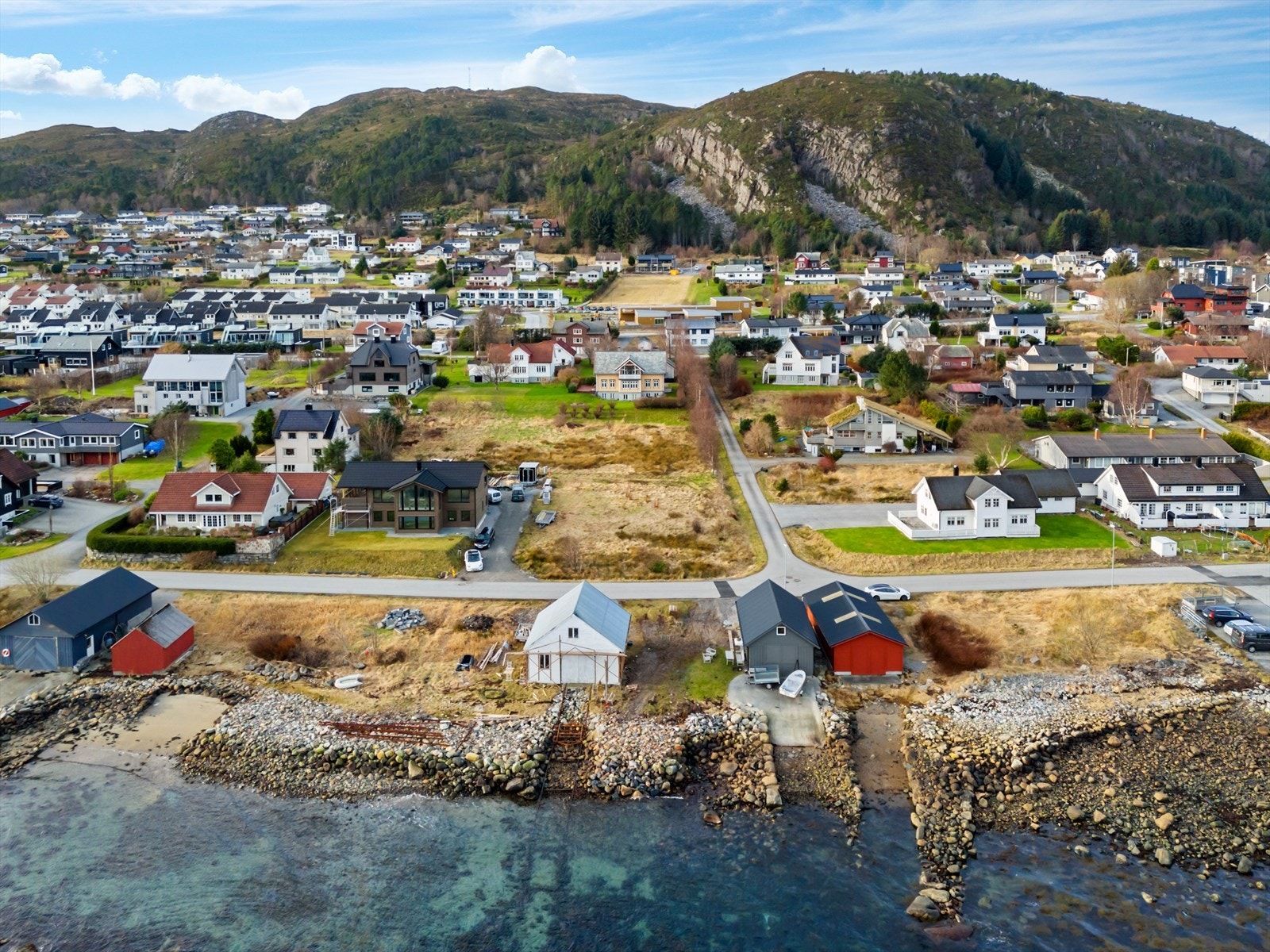 Dronebilde Galleribilde