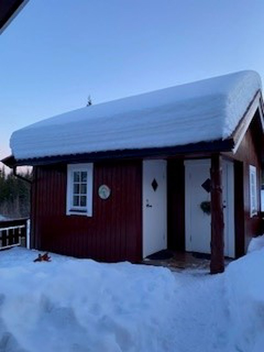 På tomten tilhørende hytta er det også et anneks. Galleribilde
