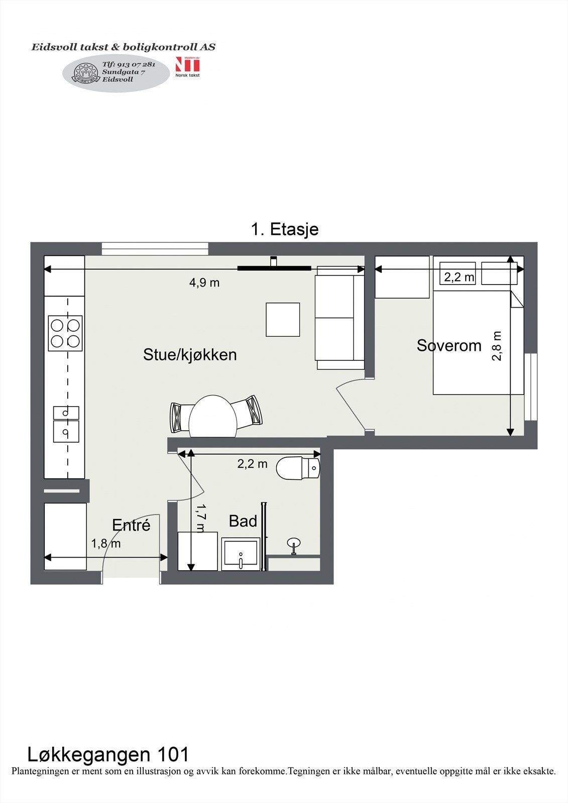 Planløsning Galleribilde