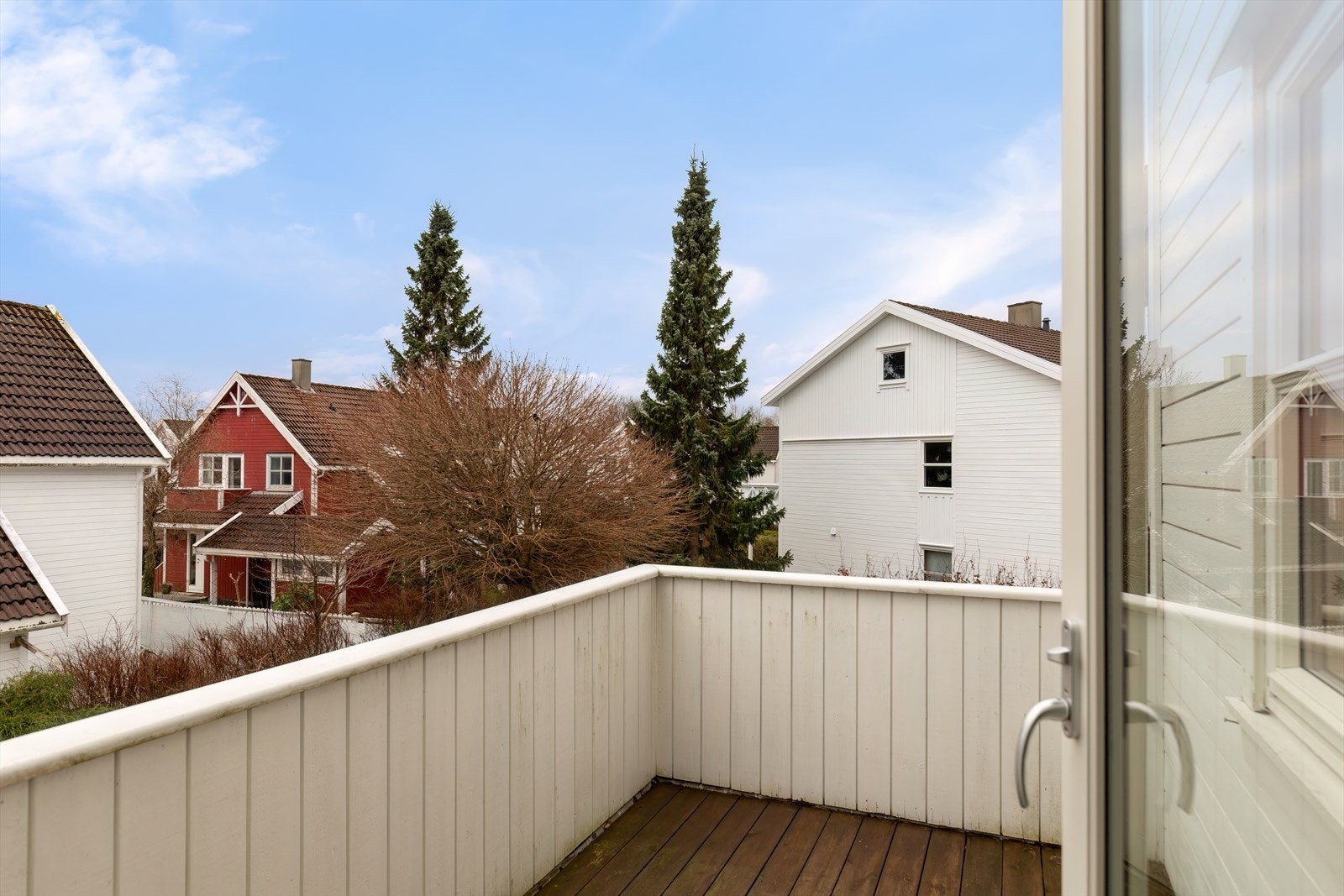 Balkong fra stue Galleribilde