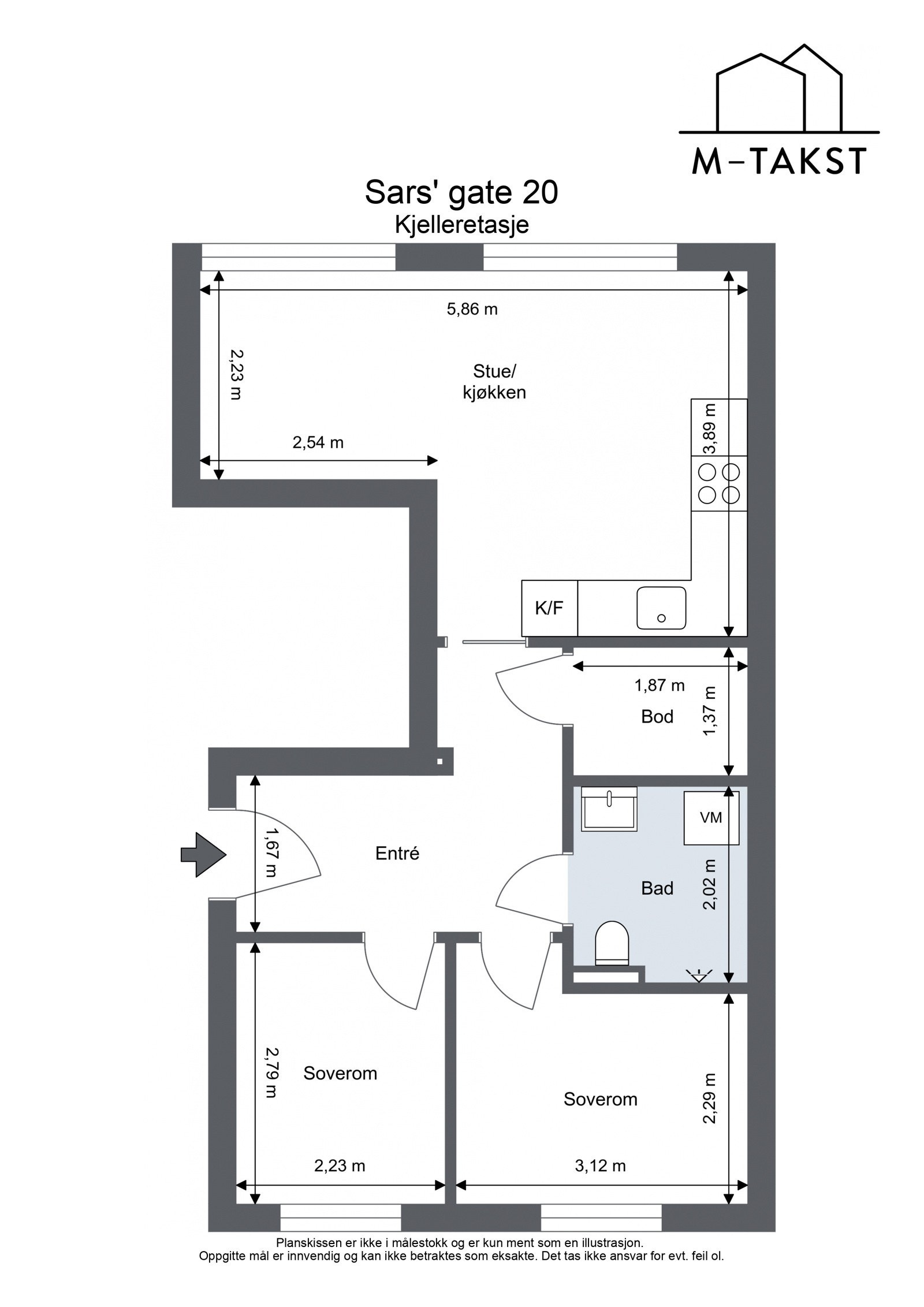 Innholdsrik og praktisk planløsning. Galleribilde