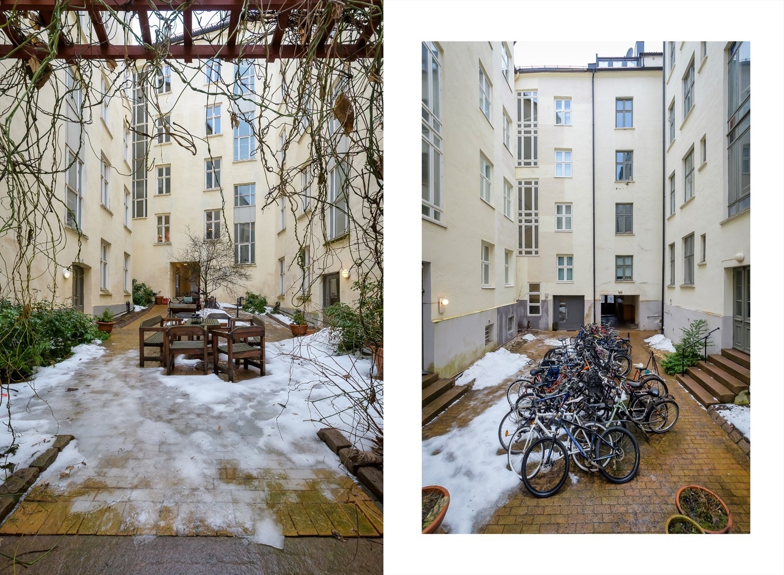 Det er også godt med plass til sykkelparkering! Galleribilde