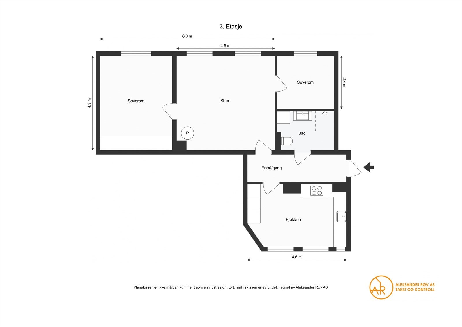 Plantegning. Galleribilde