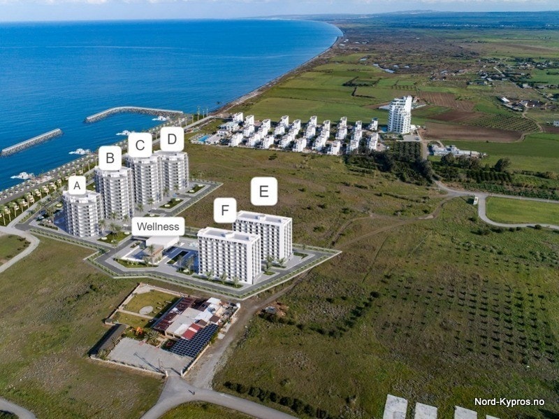 Blokk A, C, D, E og F samt sykehusblokken G er i salg nå Galleribilde