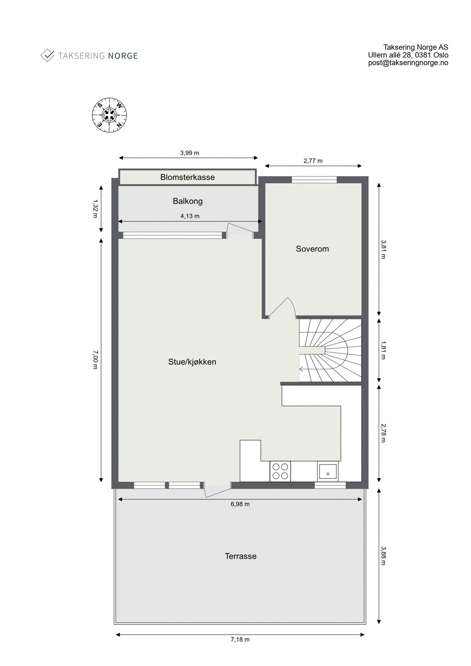 Plantegning første etasje. Galleribilde