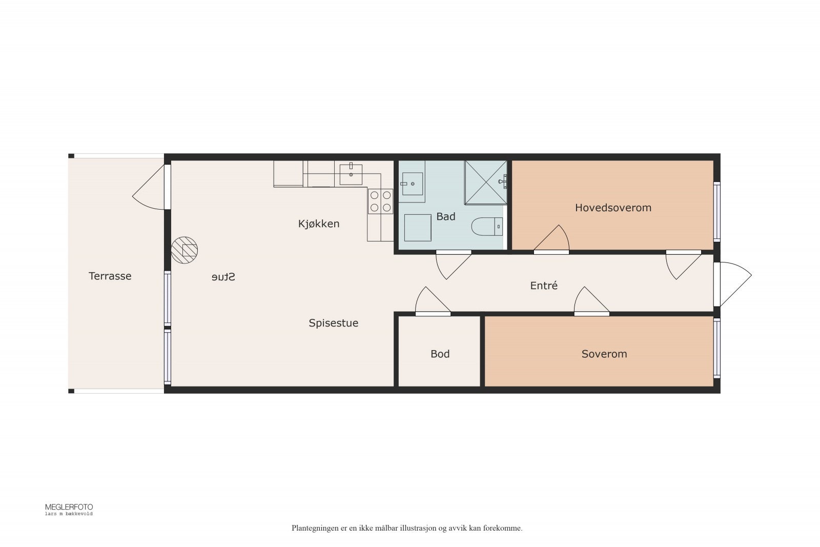 Plantegning. Galleribilde