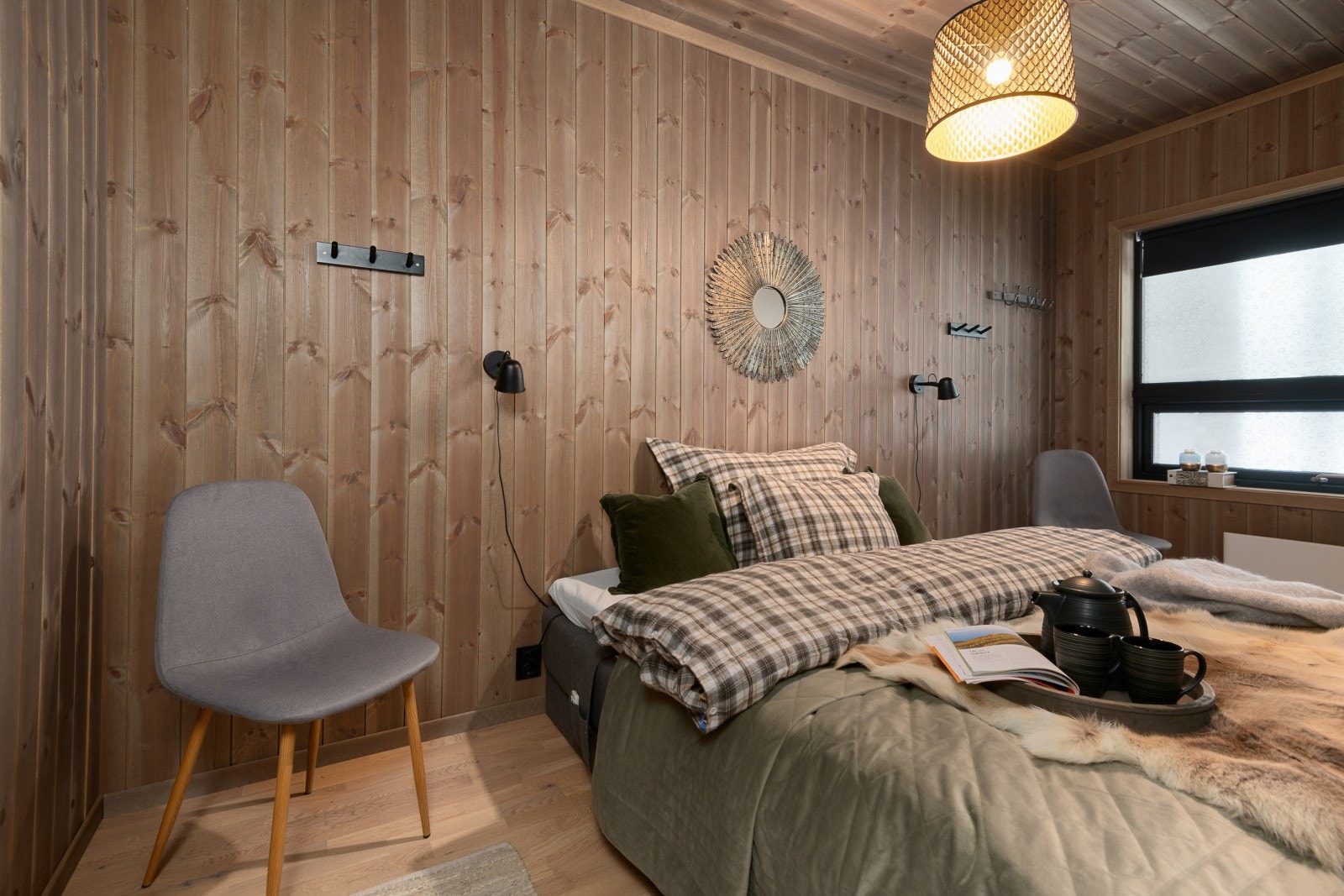 Til sammen inneholder leiligheten to soverom. Galleribilde