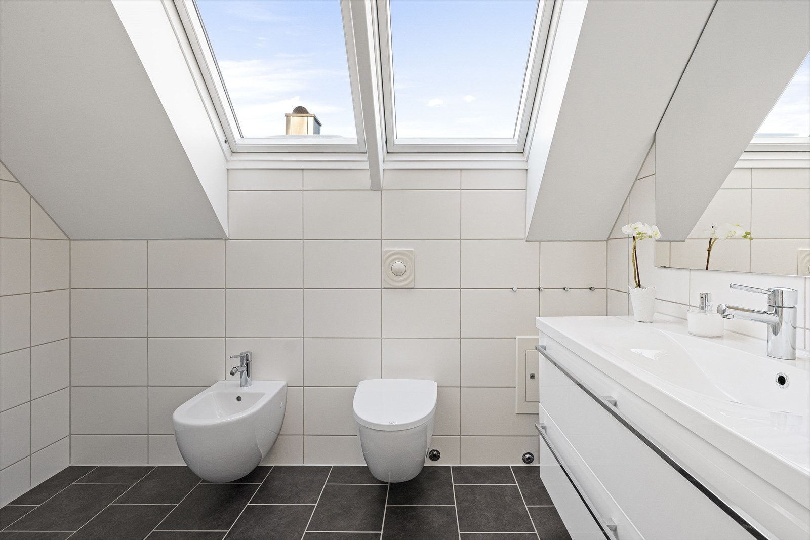 Lekkert helfliset bad Galleribilde