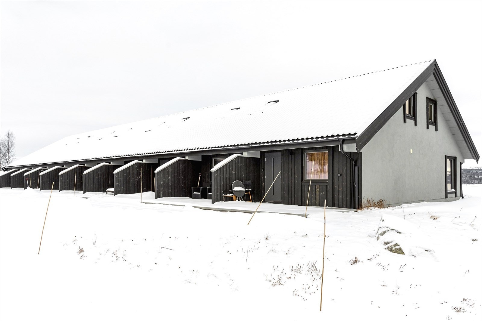 Glomsrud er et eldre hotellbygg som er gjort om til moderne fritidsleiligheter. Galleribilde