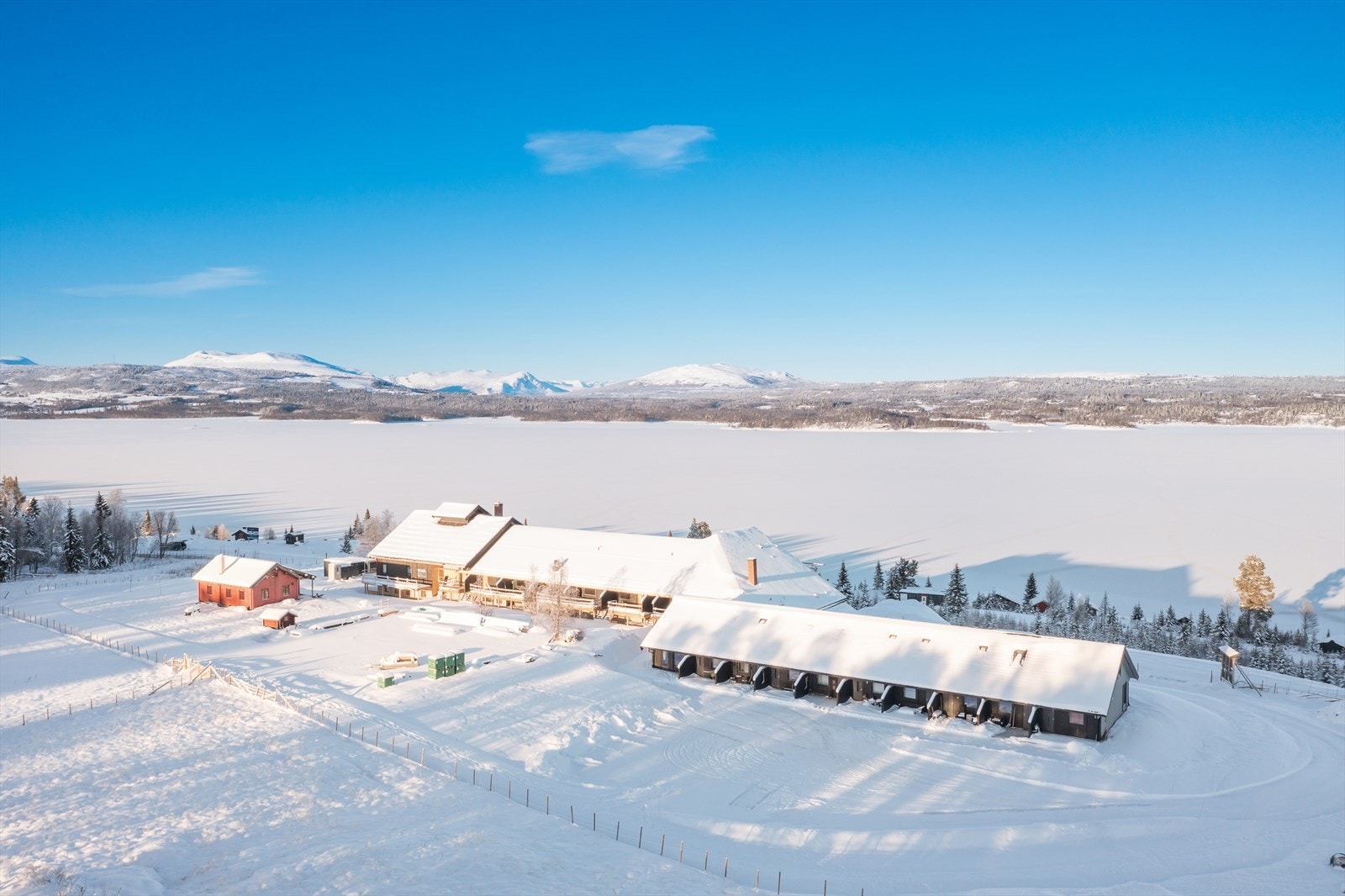 Golsfjellet er det "familievennlige fjellet" med mange muligheter for aktiviteter og rekreasjon. Galleribilde