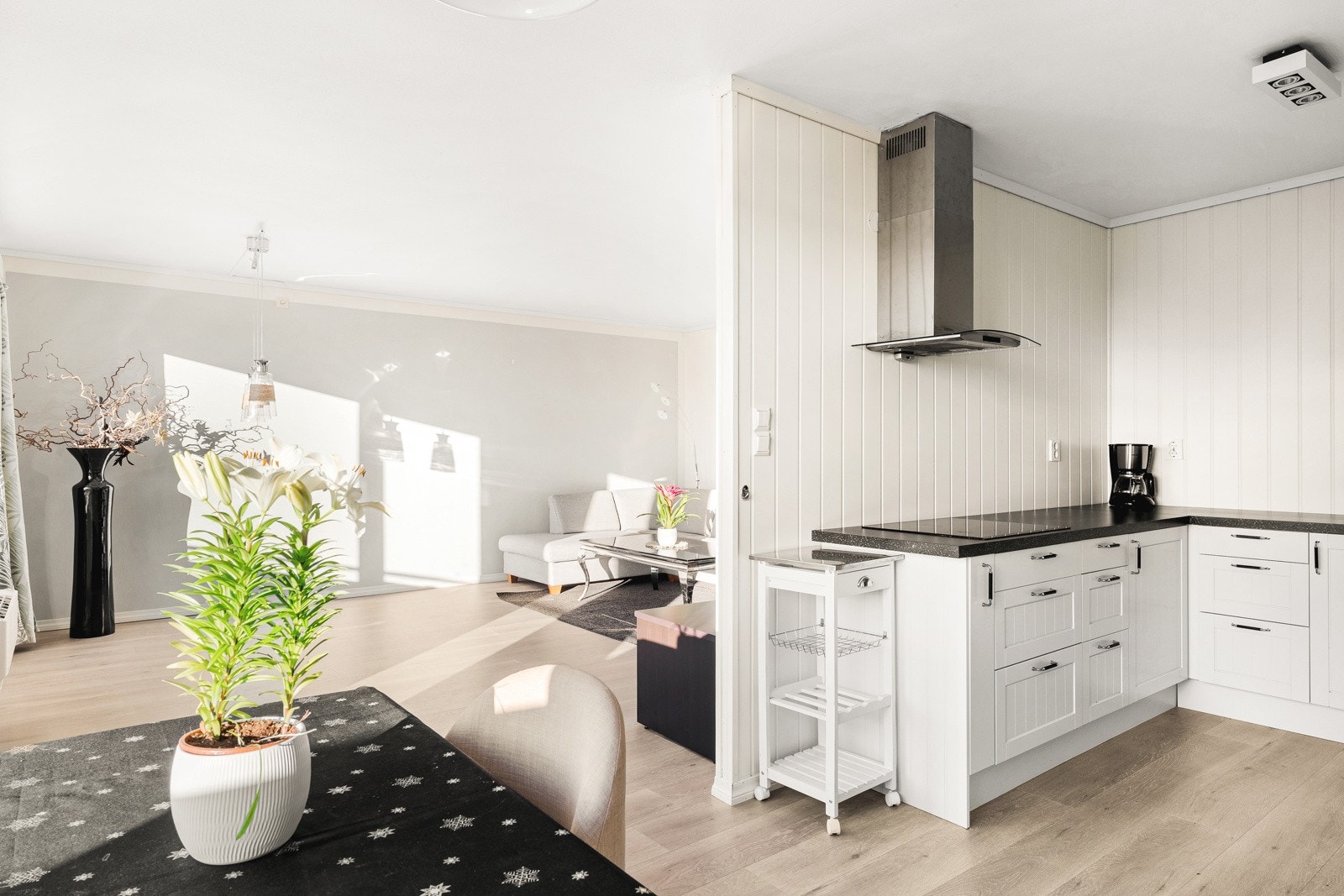 3-roms leilighet med sentralt, samt tilbaketrukken beliggenhet i Olsvik. Galleribilde