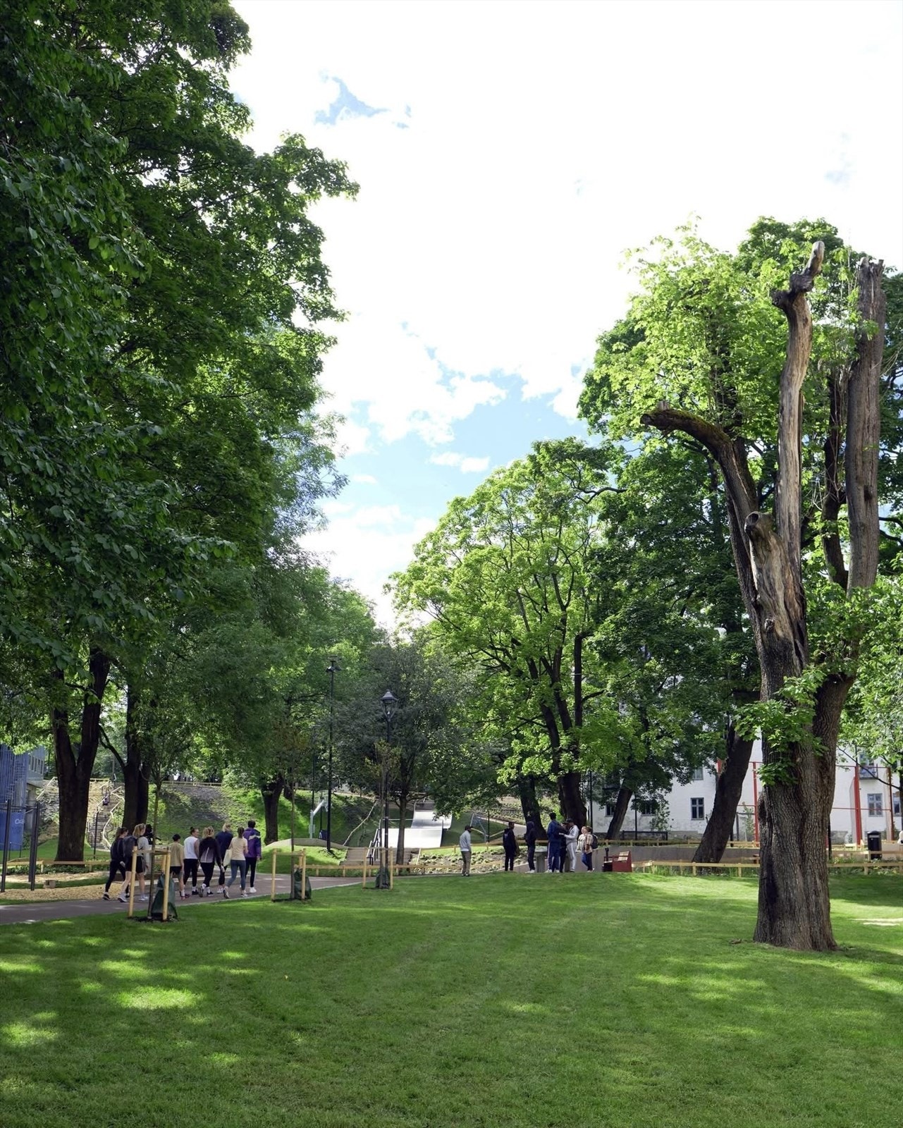 Kristparken. Foto SOLA Studio Oslo Landskapsarkitekter AS Galleribilde