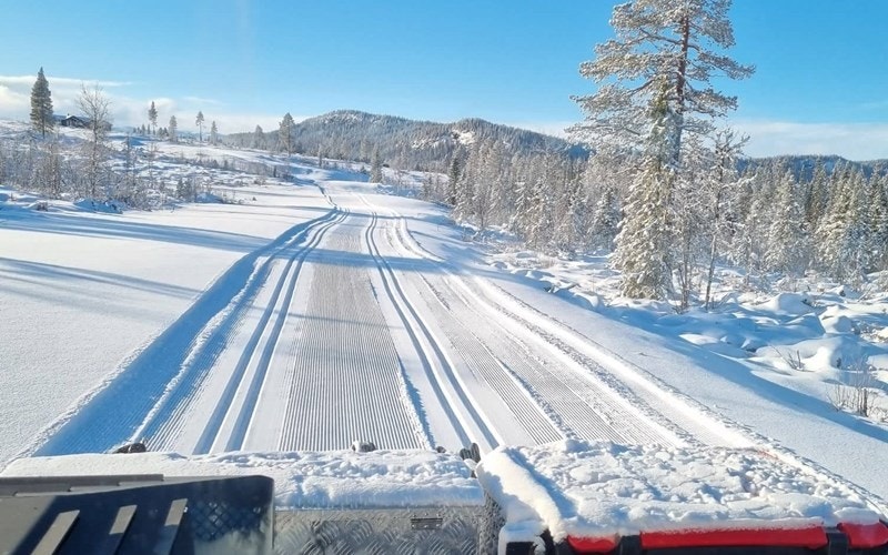 Løypelaget er ivrige på å legge gode spor.
GOD TUR Galleribilde