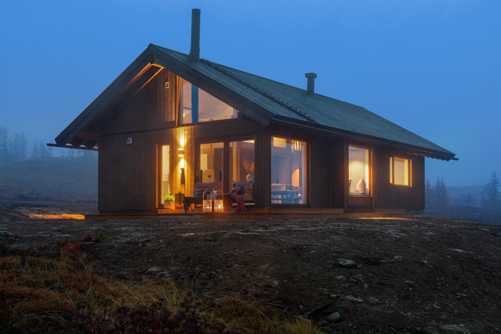 God kveldstemning på Hedvig Galleribilde