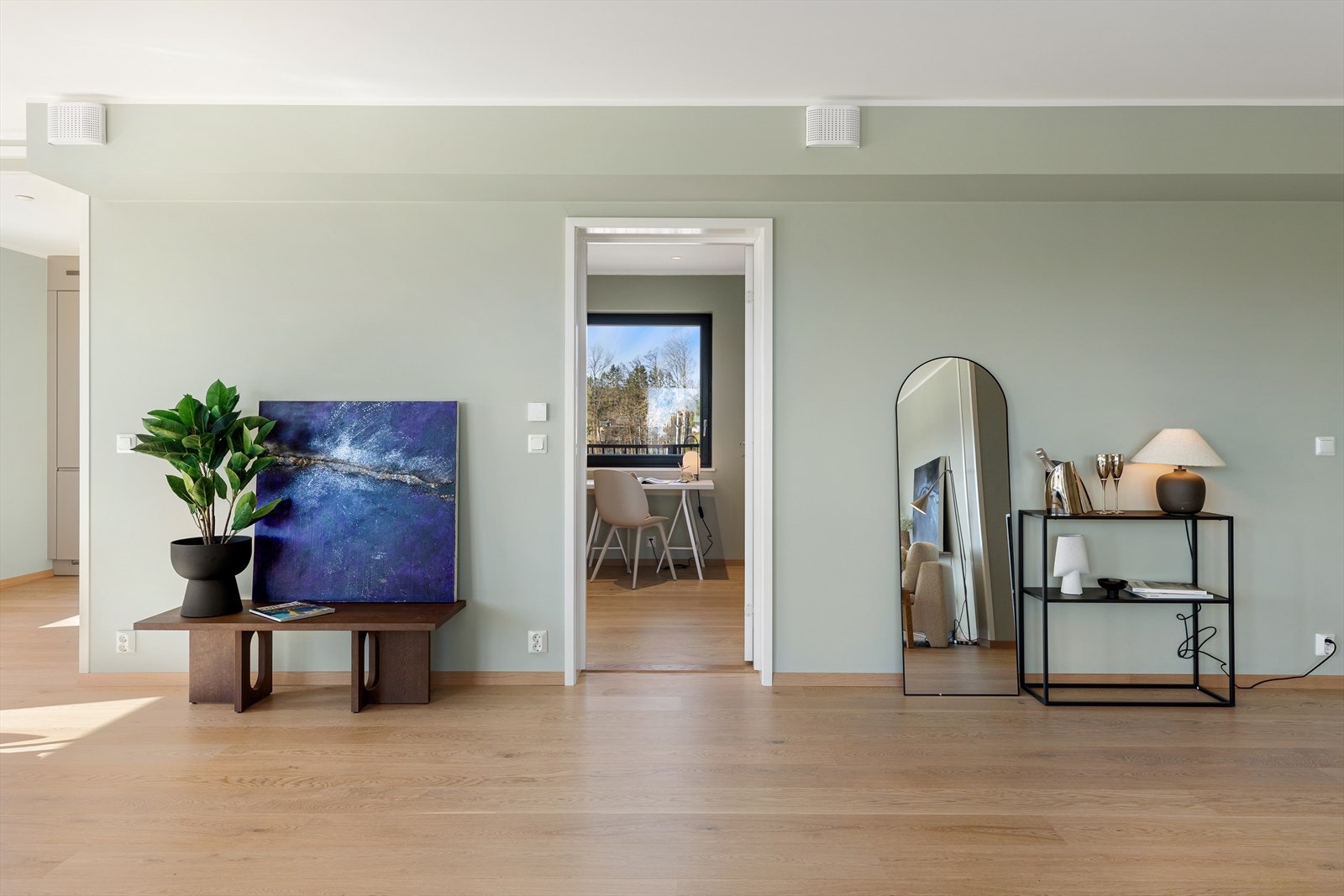 Balansert ventilasjon sikrer god luft i leilighet Galleribilde