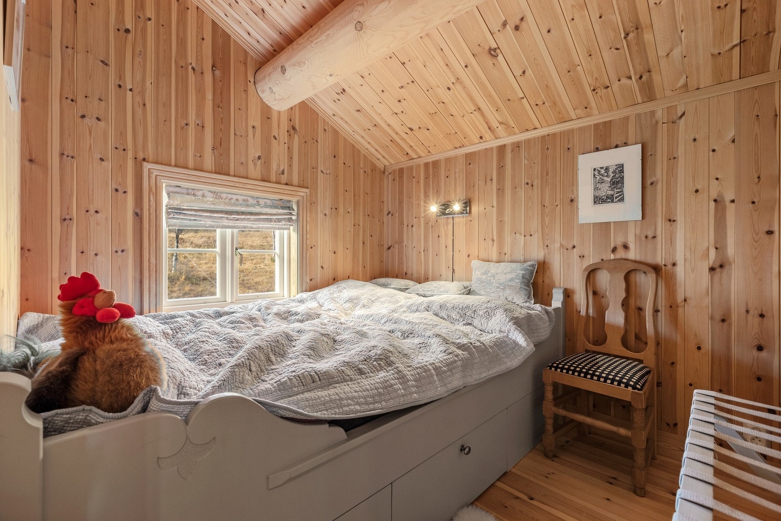 På de fire soverommene er det totalt 9 sengeplasser. Galleribilde