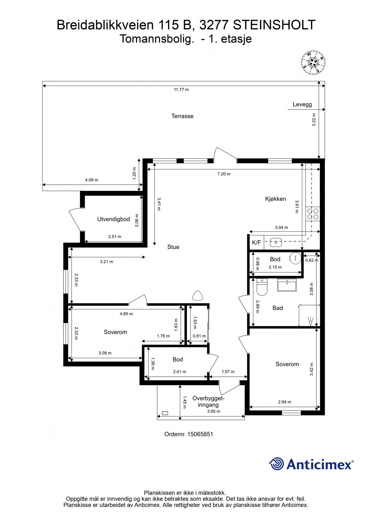 Plantegning. Galleribilde