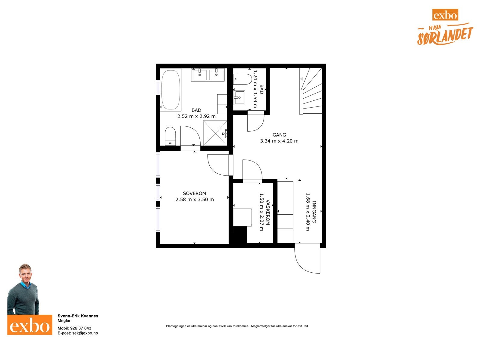 Hovdenuttunet-37 Plantegning 1ETG Galleribilde