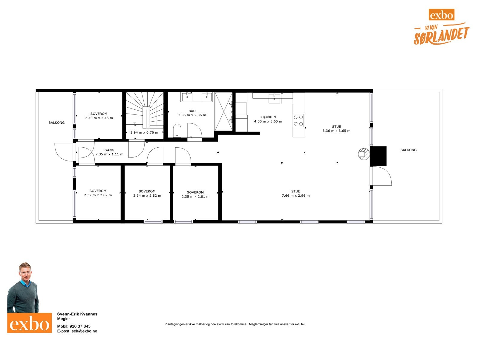 Hovdenuttunet-37 Plantegning 2ETG Galleribilde
