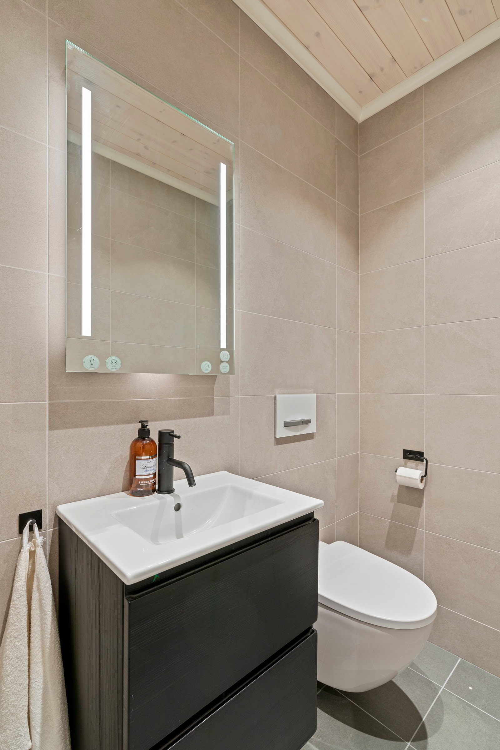 Wc ved gang. Galleribilde