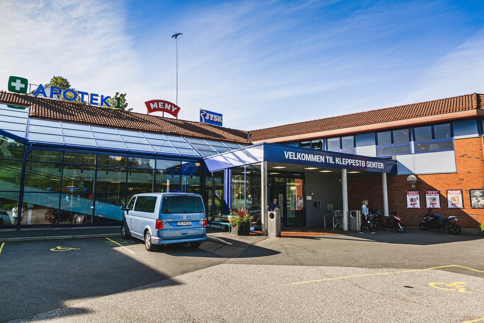 Kleppestø senter. Galleribilde