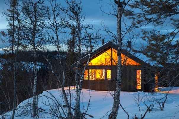 Mulig kveldsstemning på en Hedvig Galleribilde