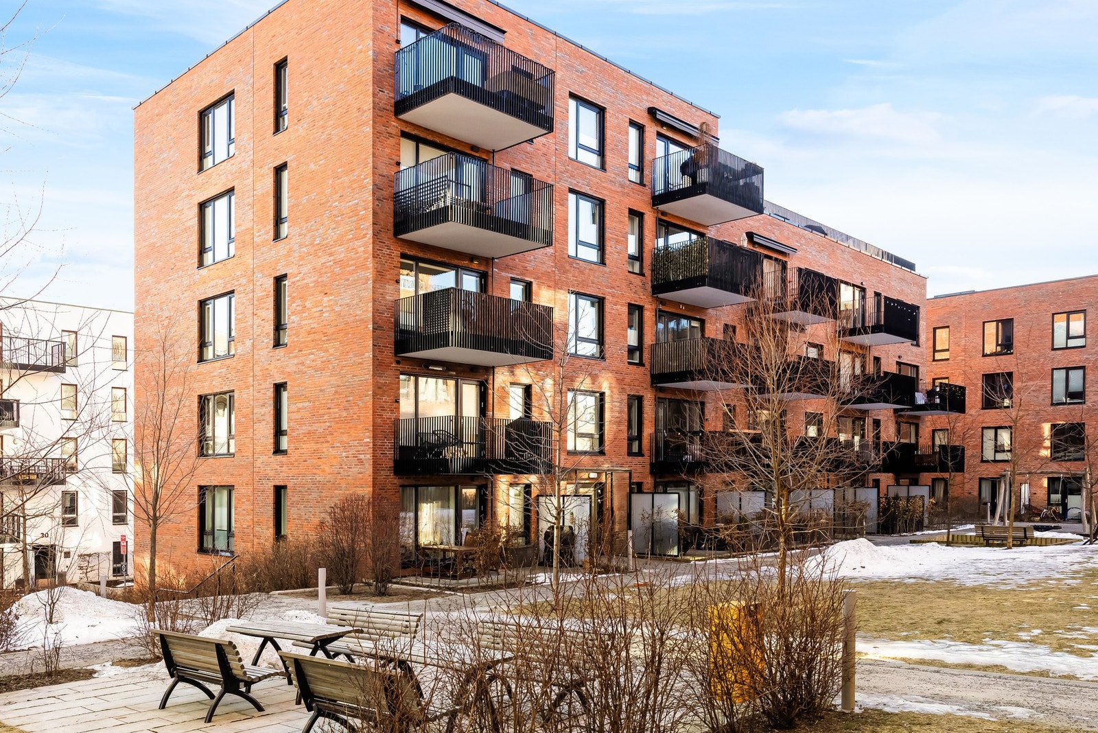 Boligen ligger i Krydderhagen, et boligprosjekt som er svært ettertraktet. Galleribilde