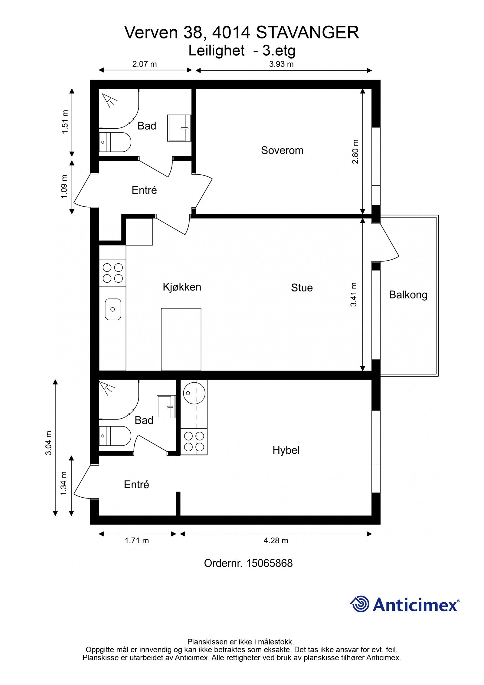 Plantegning | Verven 38. Galleribilde