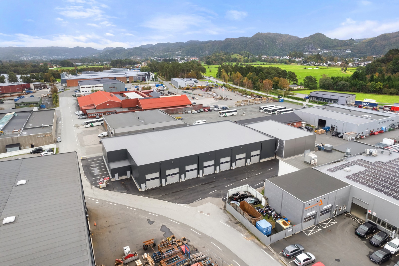 Sett fra vest. Galleribilde