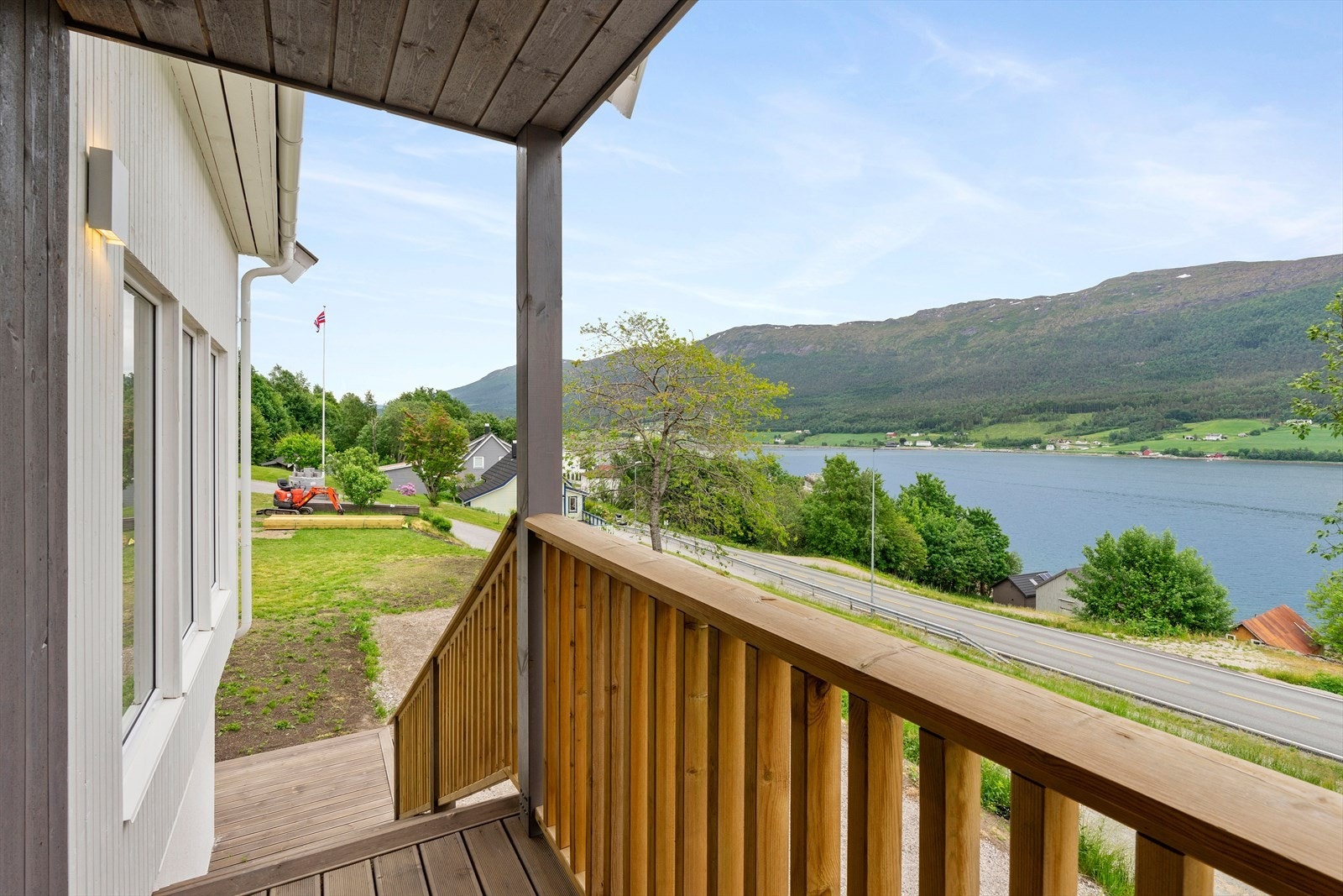 Overbygget inngangsparti Galleribilde