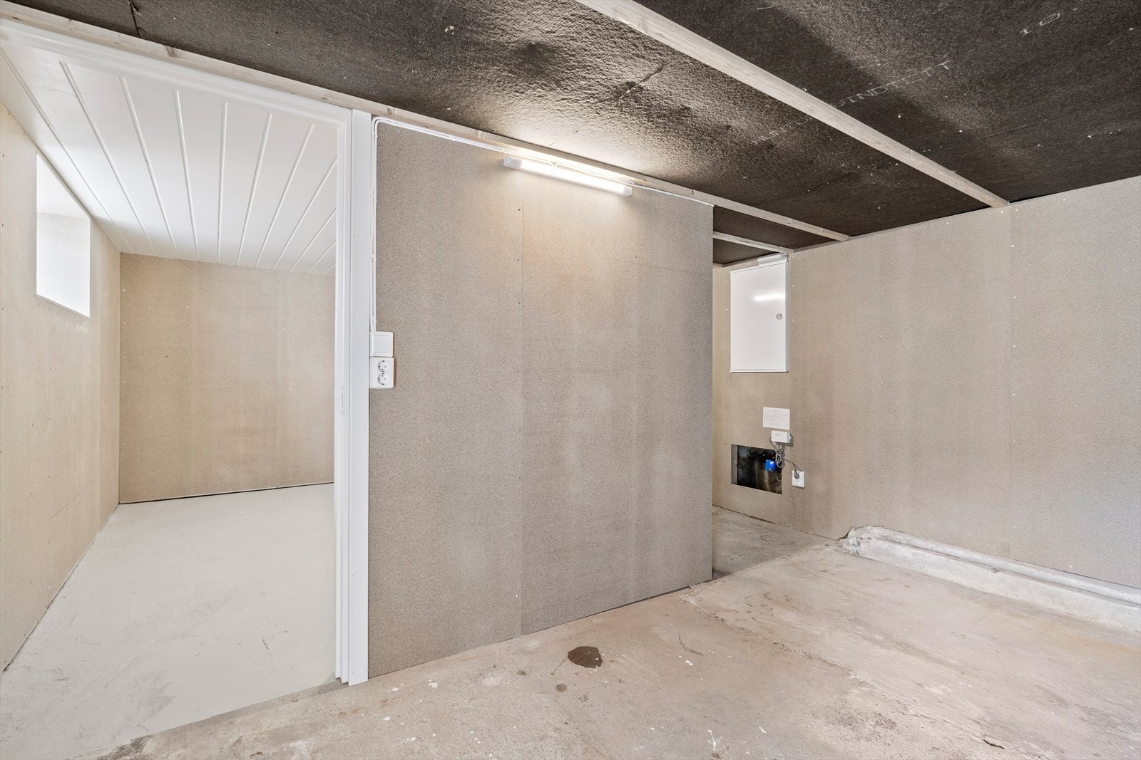 Kjellerrom. Nytt sikringsskap 2023. Galleribilde