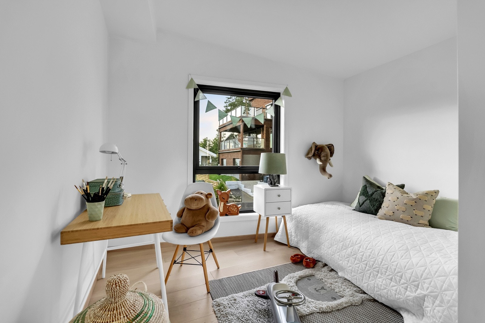 Boligen har to soverom i andre etasje. Galleribilde