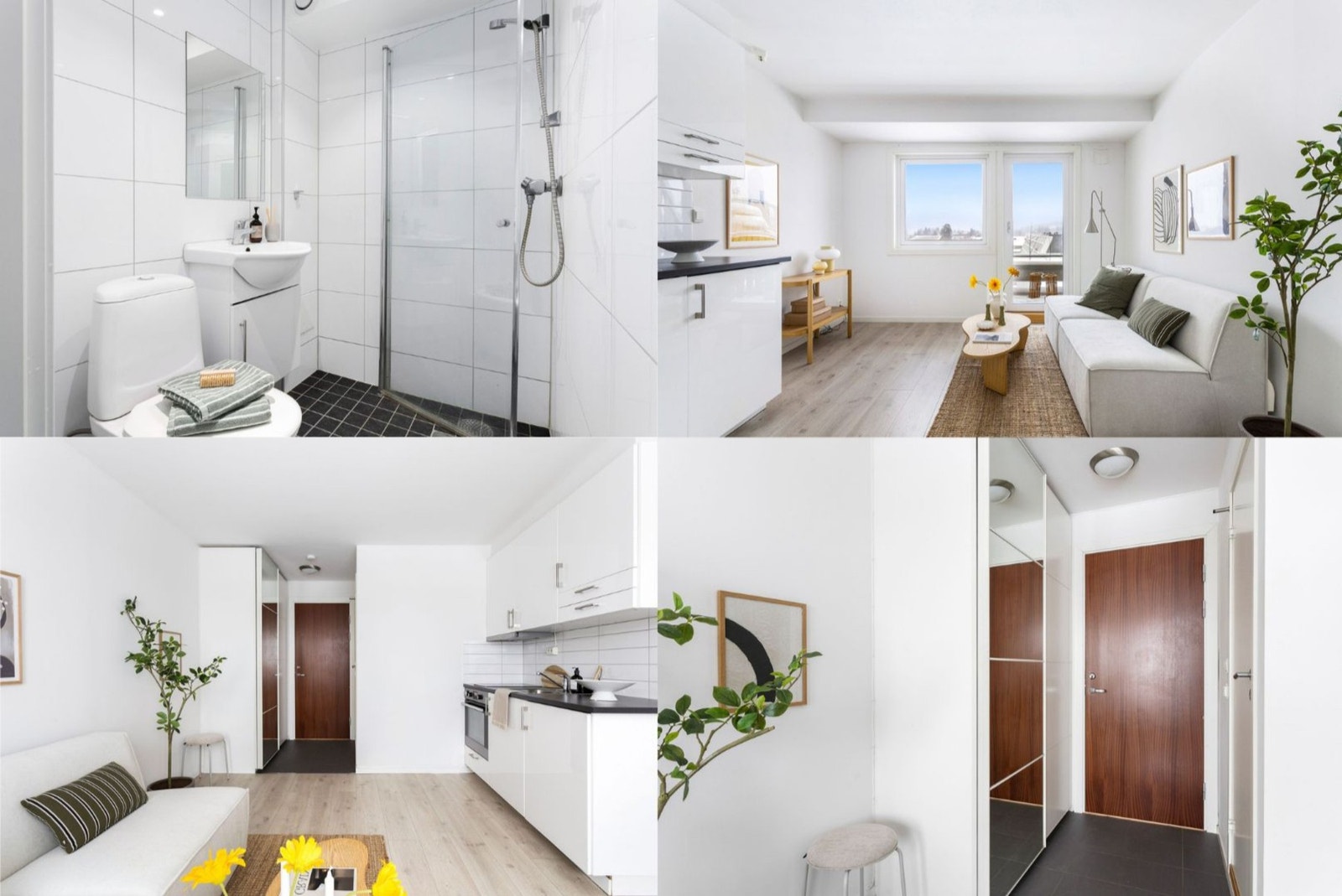 NB! Bilder av en annen leilighet til illustrasjon. Inspirasjon til hvordan det kan bli etter oppussing. Galleribilde