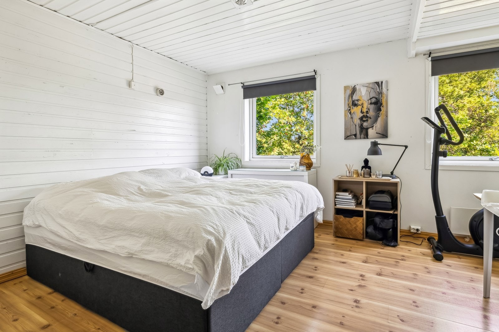 Leiligheten er innredet med tre romslige soverom. Galleribilde