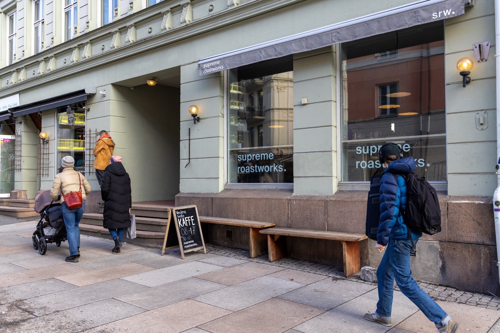 Er du på jakt etter god kaffe, finner du Supreme roastworks rett rundt hjørnet. Galleribilde