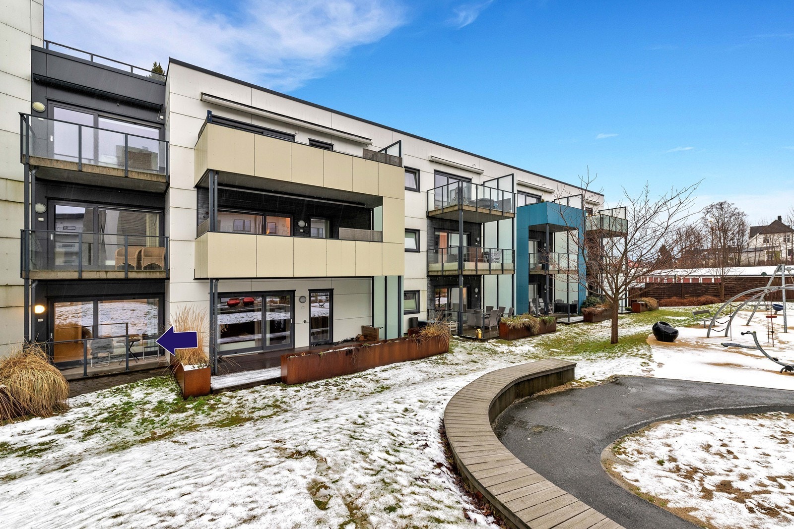 Pen leilighet beliggende i sentralt i Møllevannsveien Galleribilde