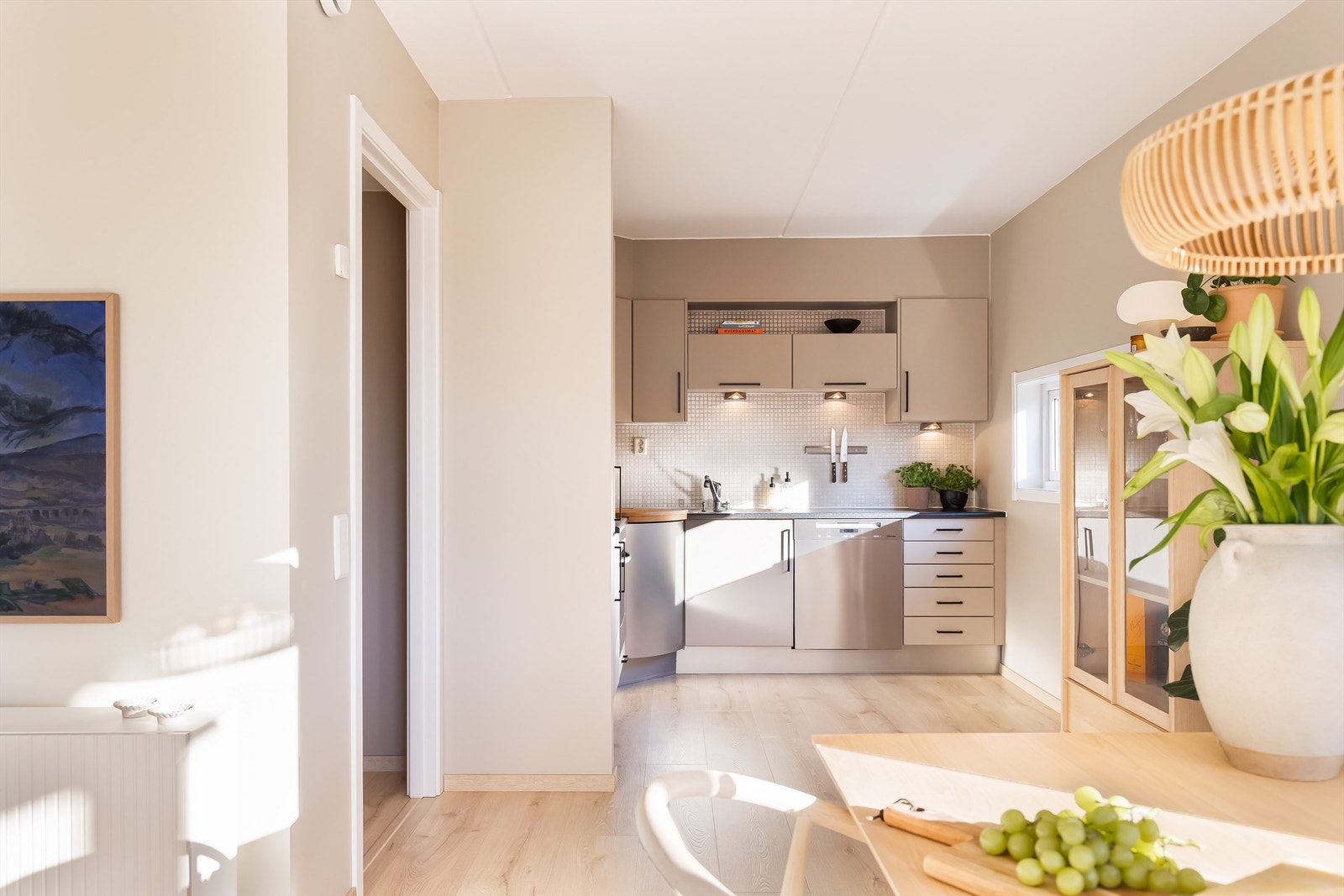 Stue/kjøkken. Galleribilde