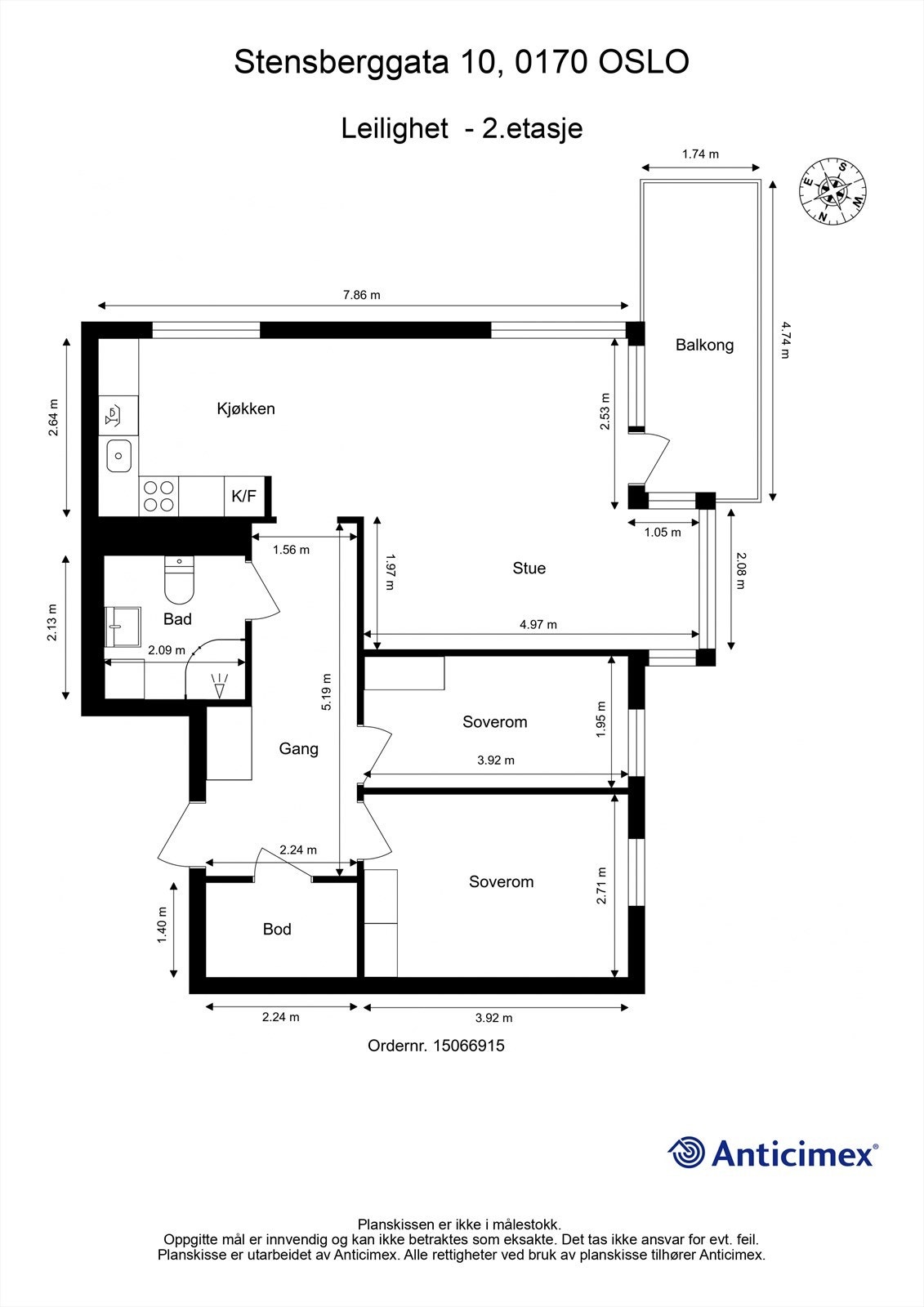 Plantegning. Galleribilde